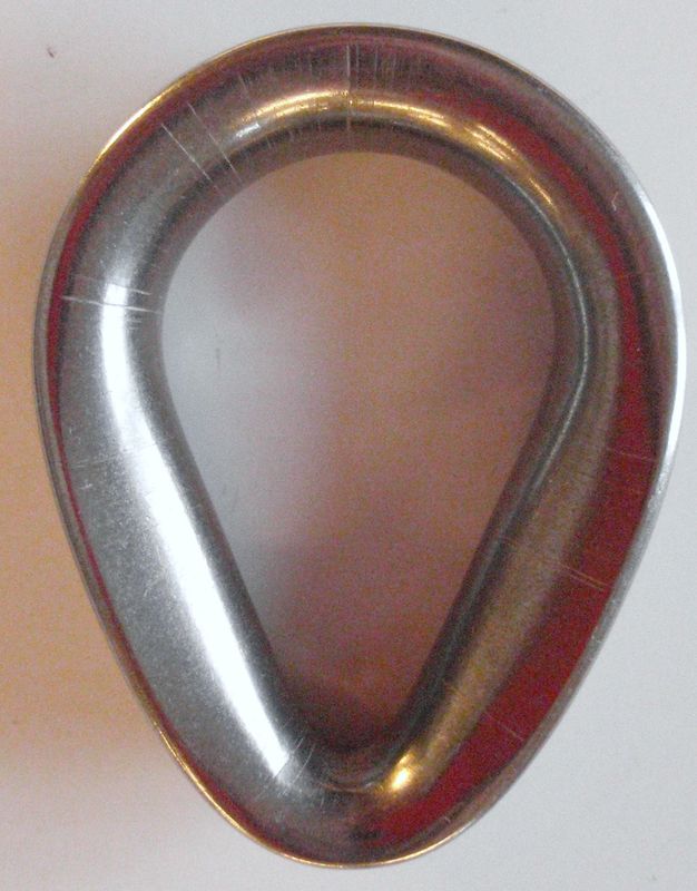 Kause oval rustfri
