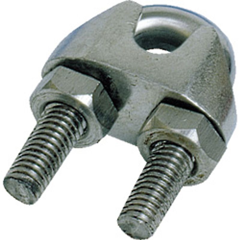 Wireklemme rustfri