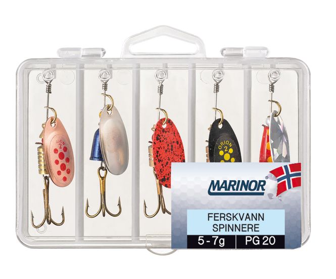 Hovedbilde Ferskvann spinnere 5pk