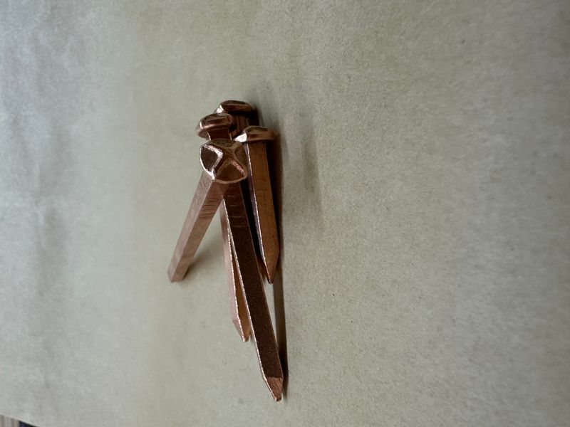 Kobberklink 5mm.  stort rosetthode 
