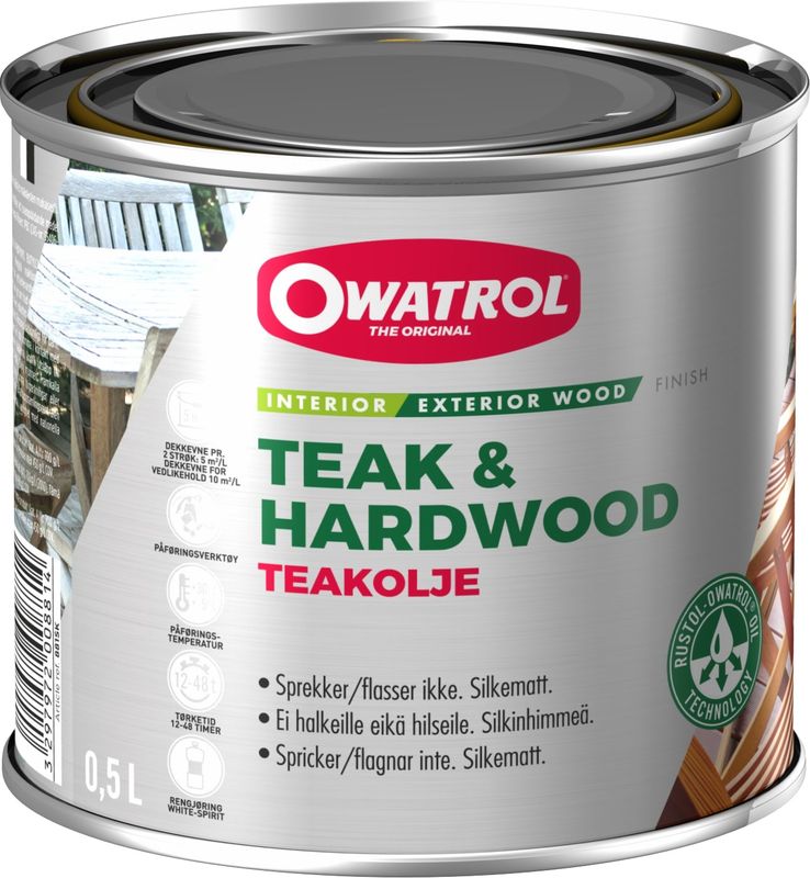 Owatrol Teak olje Silkematt